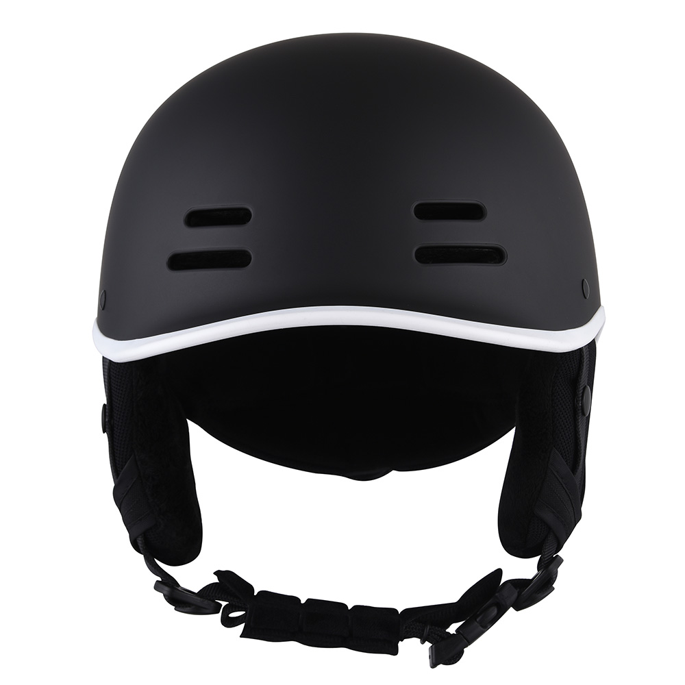 Casco de esquí de esquí de adultos certificado por el al mayor skiboard Safety Scooter Electric Ski Board Casco para negro para adultos