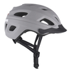 Nuevo casco de bicicleta con luz LED, casco de ciclismo en molde para PC, casco de bicicleta deportivo seguro para montar en carretera de montaña para adultos gris