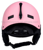 Casco de esquí personalizado del casco convertible del deporte de la nieve con el trazador de líneas del paño grueso y suave