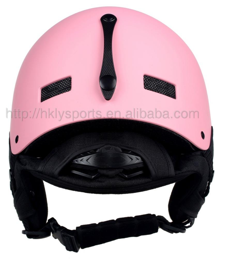 Casco de esquí personalizado del casco convertible del deporte de la nieve con el trazador de líneas del paño grueso y suave