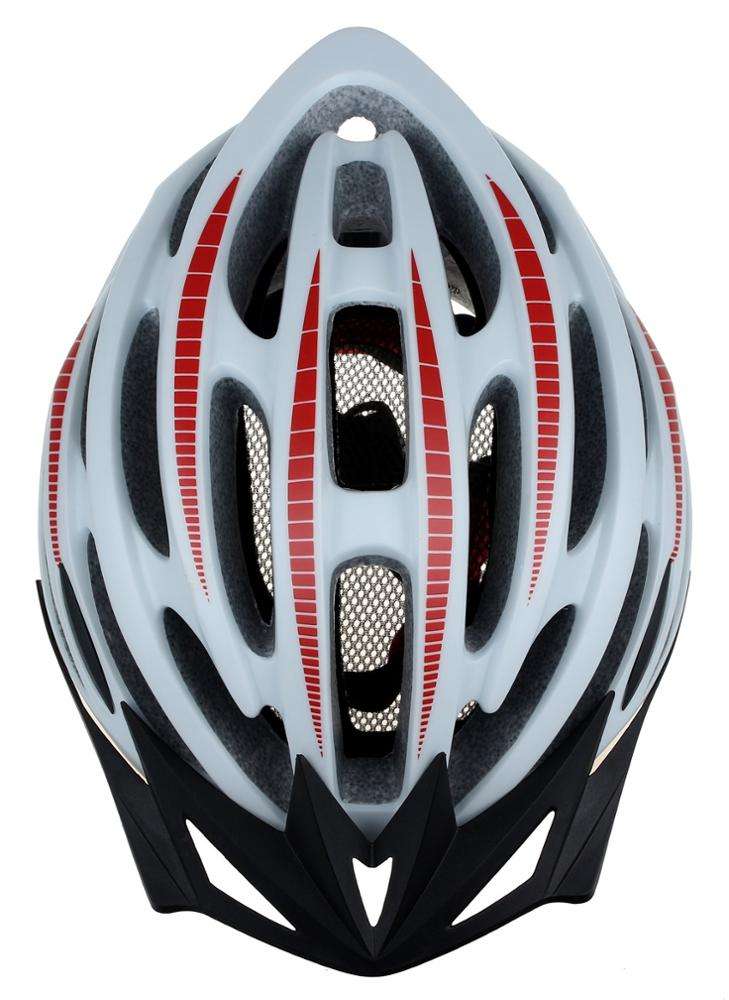 Casco de bicicleta aprobado por CE, casco de bicicleta para adultos, casco de ciclismo en molde con visera