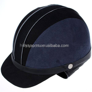 Casco ecuestre para montar a caballo LY28 de alta calidad Shengtao con carcasa de ABS recubierta de súper fibra