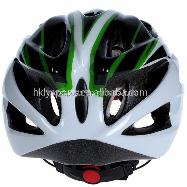 Shengtao Light ST983 PC en molde + EPS 18 salidas de aire 225 g PC + casco de bicicleta EPS con visera Correa PA