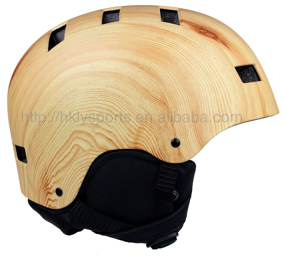 Casco deportivo con efecto de transferencia de agua, casco de esquí de seguridad personalizado
