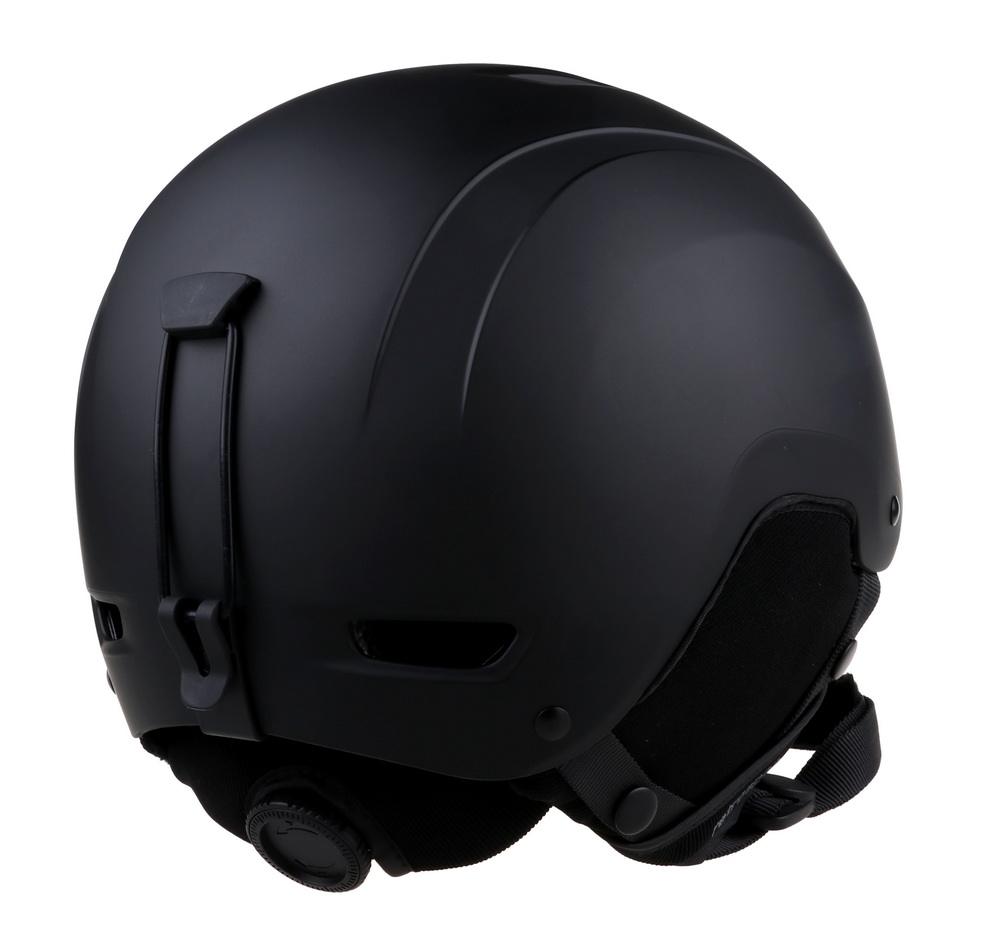 Casco protector de la nieve del casco de la snowboard del esquí de encargo colorido para el negro adulto