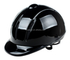 Casco ecuestre ajustable para equipo de caballo negro para adultos para niños