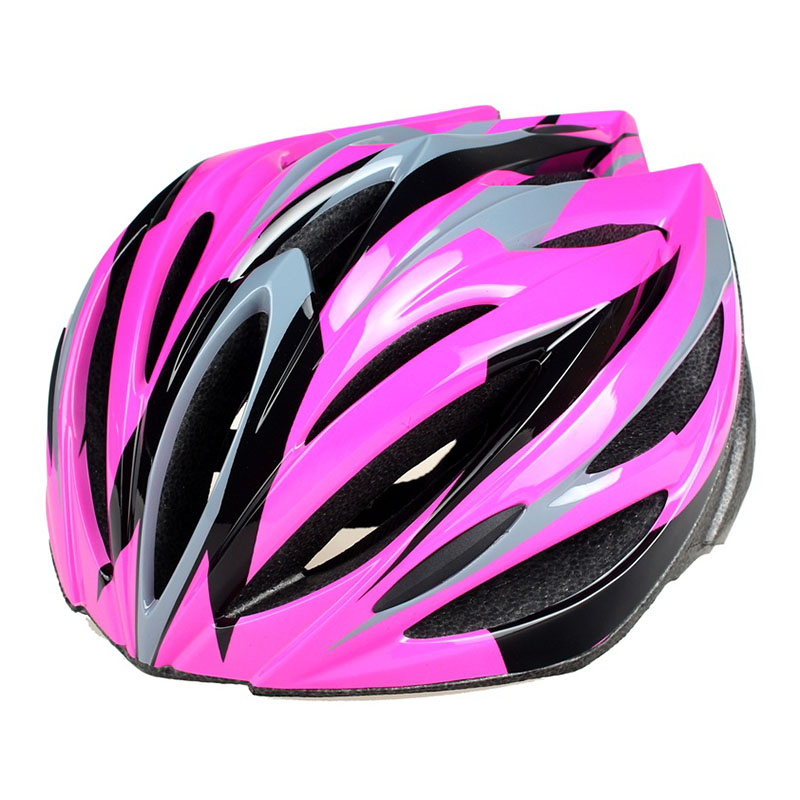 Promoción Shengtao LY-020 casco protector para montar en bicicleta rosa con carcasa de PVC a la venta