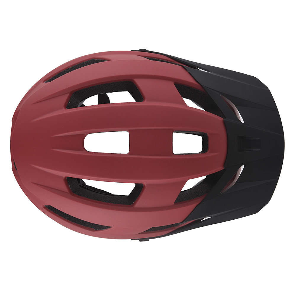 Casco de bicicleta Bicicleta de montaña Casco de ciclismo para ciclismo al aire libre Deporte rojo