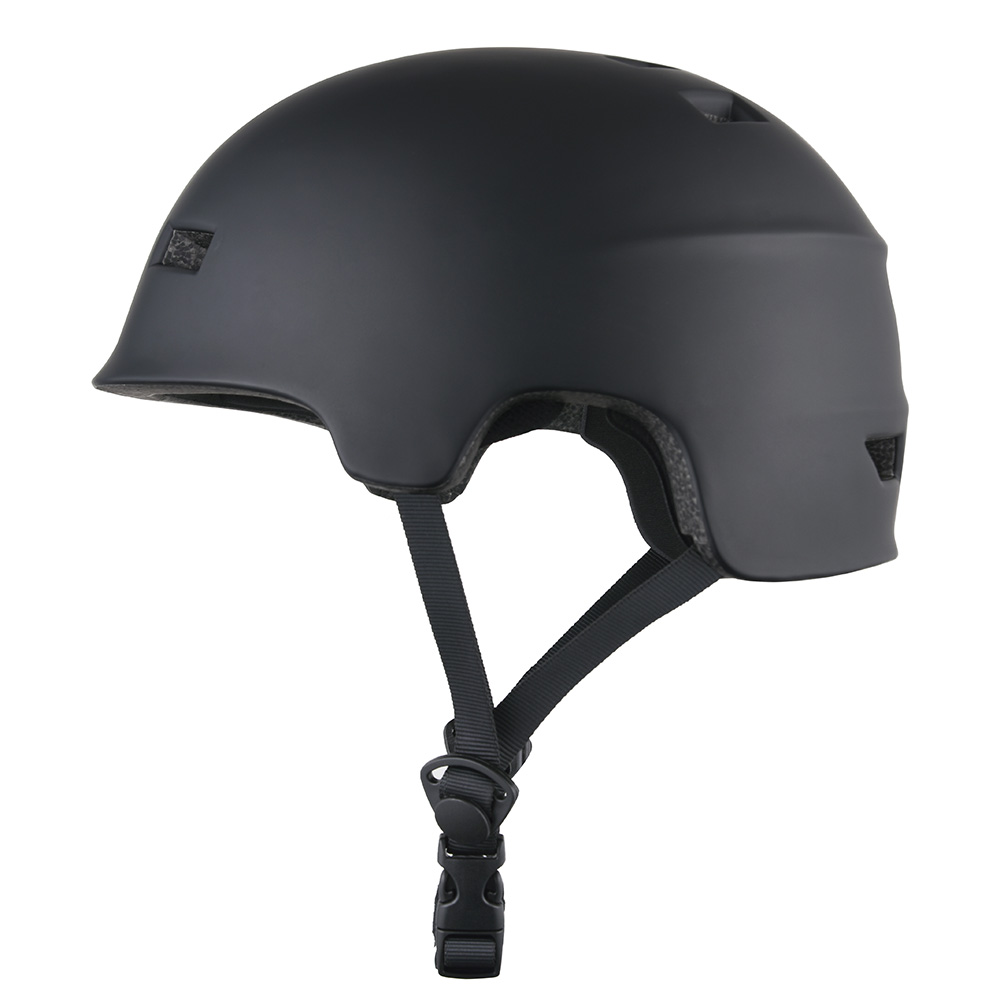 Casco de skate en molde, casco de nuevo diseño negro
