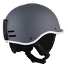 Venta al por mayor CE certificado casco de esquí para adultos Skiboard seguridad Scooter eléctrico casco de tabla de esquí para adultos gris