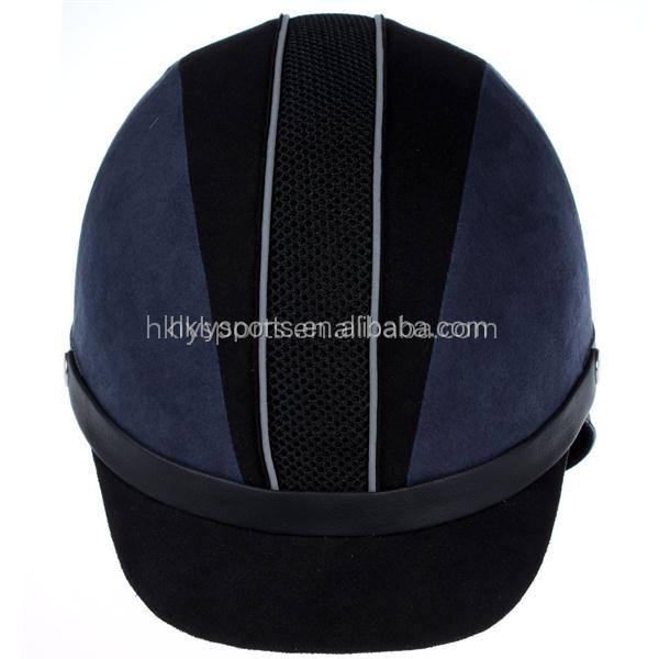 Casco ecuestre para montar a caballo LY28 de alta calidad Shengtao con carcasa de ABS recubierta de súper fibra