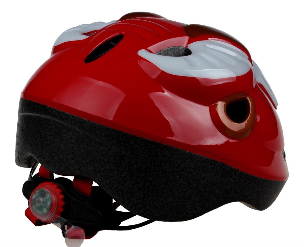 La luz llevada encantadora animal del casco de bicicleta del proveedor chino PC en el molde embroma el casco de la bici