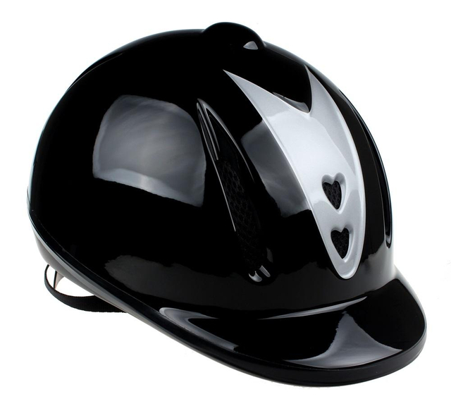 Shengtao Safety Equestrian LY24 PVC + ABS Out Shell Casco de equitación con almohadilla trasera