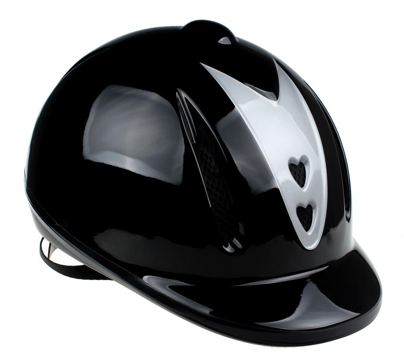 Shengtao Safety Equestrian LY24 PVC + ABS Out Shell Casco de equitación con almohadilla trasera