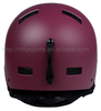 Casco de esquí y snowboard ABS casco deportivo de nieve a prueba de viento con CE ASTM