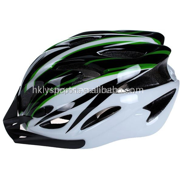 Shengtao Light ST983 PC en molde + EPS 18 salidas de aire 225 g PC + casco de bicicleta EPS con visera Correa PA