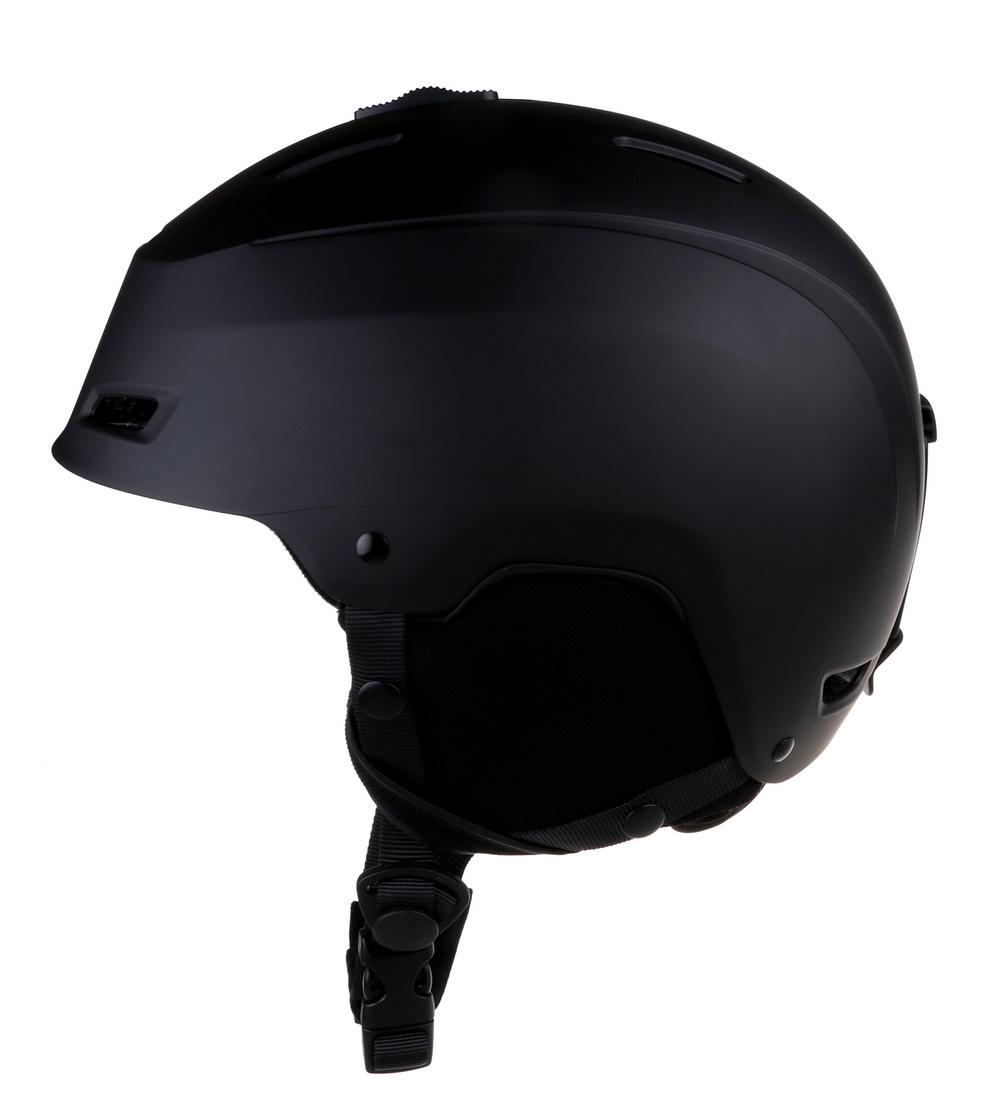 Casco protector de la nieve del casco de la snowboard del esquí de encargo colorido para el negro adulto