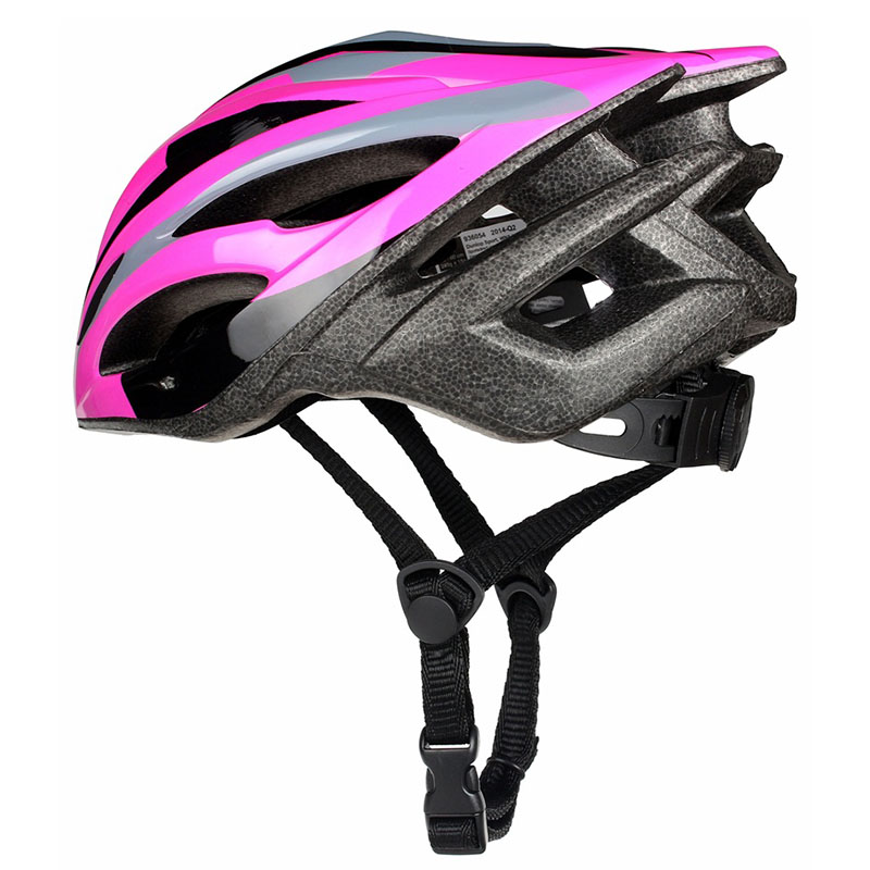 Promoción Shengtao LY-020 casco protector para montar en bicicleta rosa con carcasa de PVC a la venta
