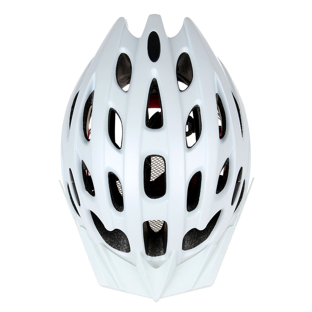 casco de bicicleta todo blanco