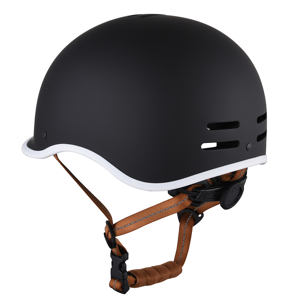 Venta al por mayor con certificación CE, casco de patinaje para adultos, patineta de seguridad, patinete eléctrico, casco para patín para adultos, negro