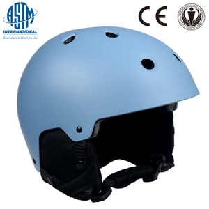 Una buena ventilación de protección personalizada casco deportivo de nieve de invierno con Ce Cpsc