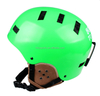 Casco de esquí de cuero ABS Casco de snowboard Casco OEM