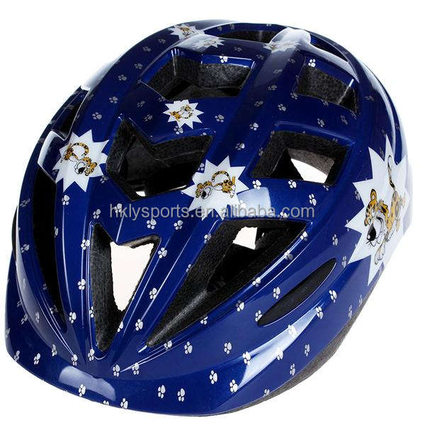 Casco de bicicleta de carretera con protección de cabeza integralmente moldeado para niños
