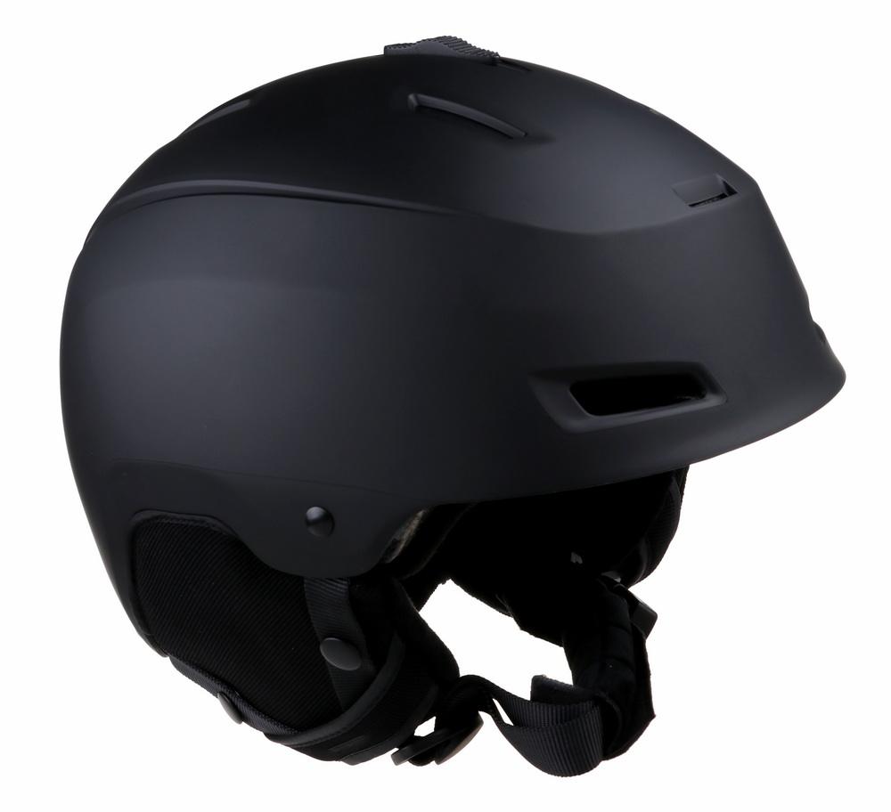 Casco protector de la nieve del casco de la snowboard del esquí de encargo colorido para el negro adulto