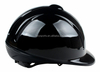 Casco ecuestre ajustable para equipo de caballo negro para adultos para niños