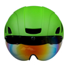 Casco de bicicleta con gafas magnéticas extraíbles, visera, casco de bicicleta de montaña, casco de ciclismo para adultos, para hombres, mujeres y jóvenes
