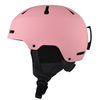 Cascos para deportes de nieve y snowboard para adolescentes y adultos, casco de esquí al aire libre, color rosa