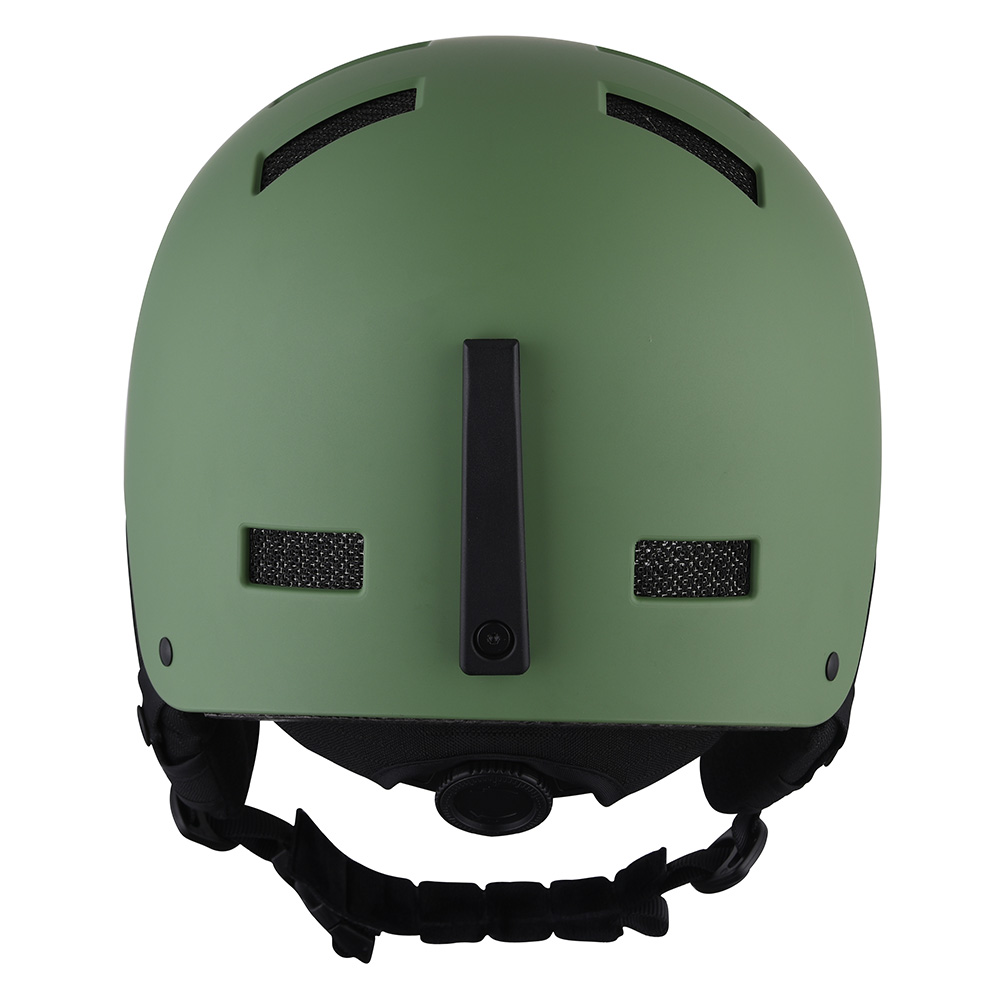 Casco de esquí de nieve profesional para exteriores, esquí de invierno, snowboard, extraíble, con certificación CE ASTM, seguridad para hombres, mujeres, jóvenes, cascos de esquí verdes