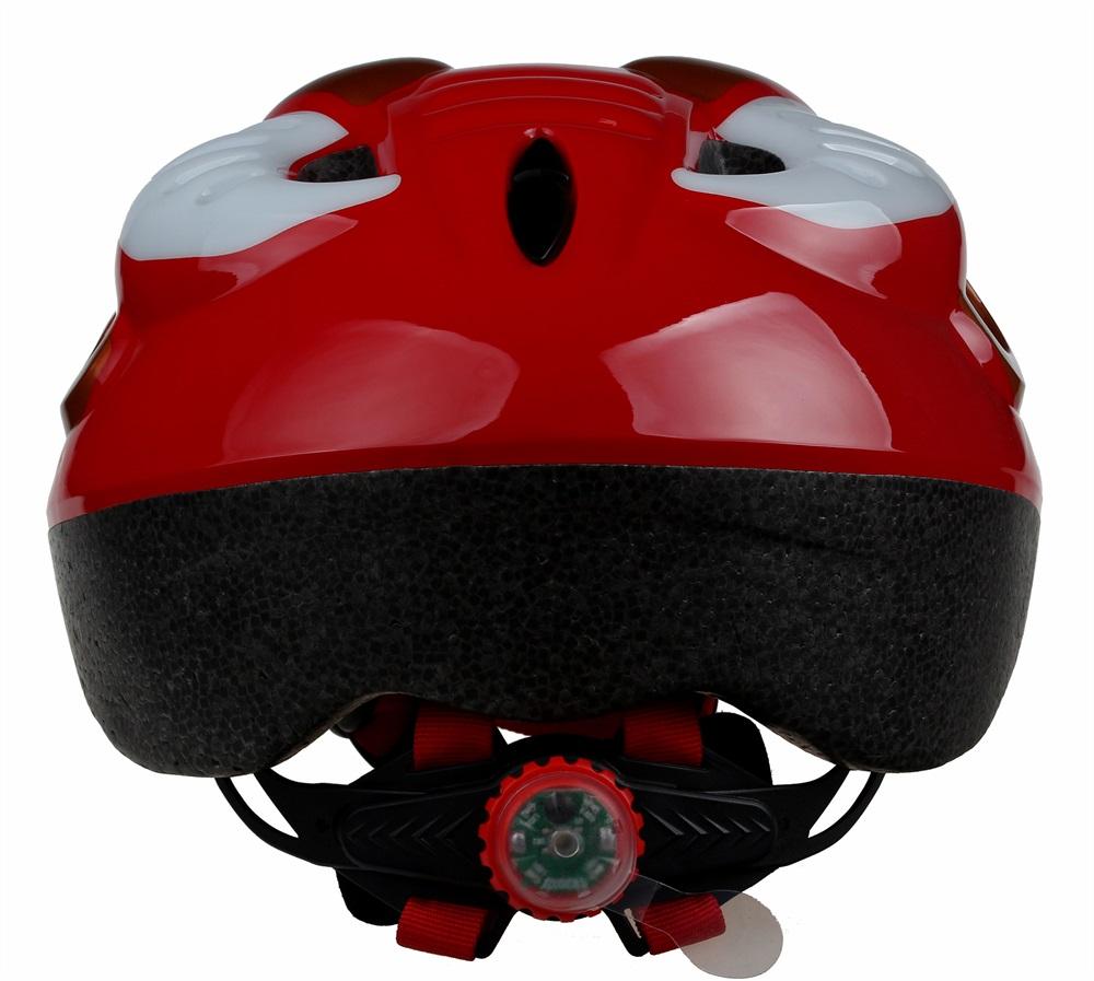 La luz llevada encantadora animal del casco de bicicleta del proveedor chino PC en el molde embroma el casco de la bici