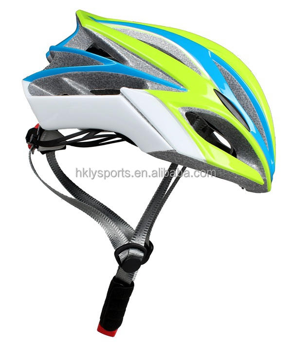 Monte en bicicleta el casco de ciclo adulto verde del casco de ciclo del En-molde de la PC de encargo de la seguridad del casco