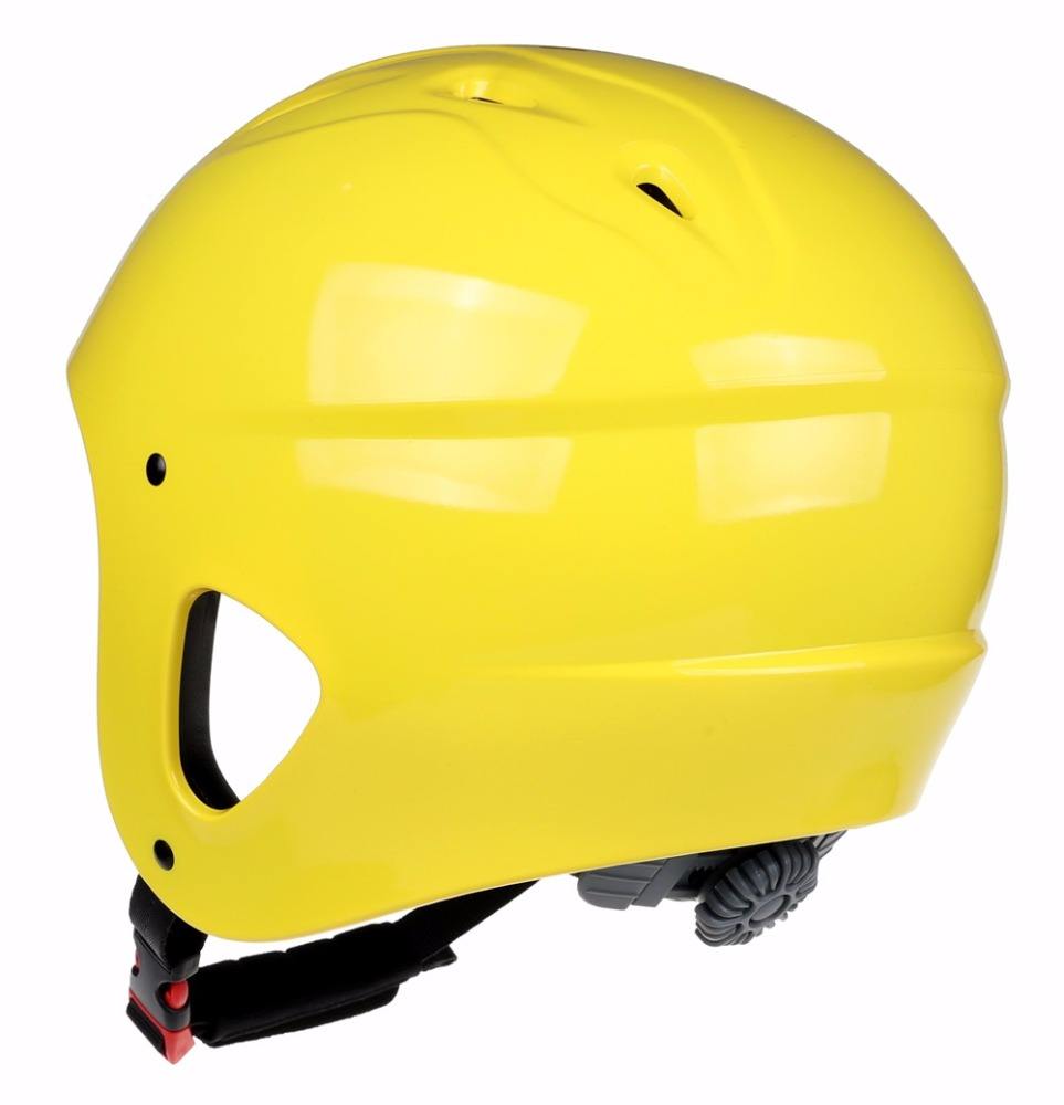 Nuevo diseño ABS Shell deportes acuáticos casco de piragüismo salvaje casco de esquí acuático