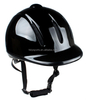 Casco ecuestre ajustable para equipo de caballo negro para adultos para niños