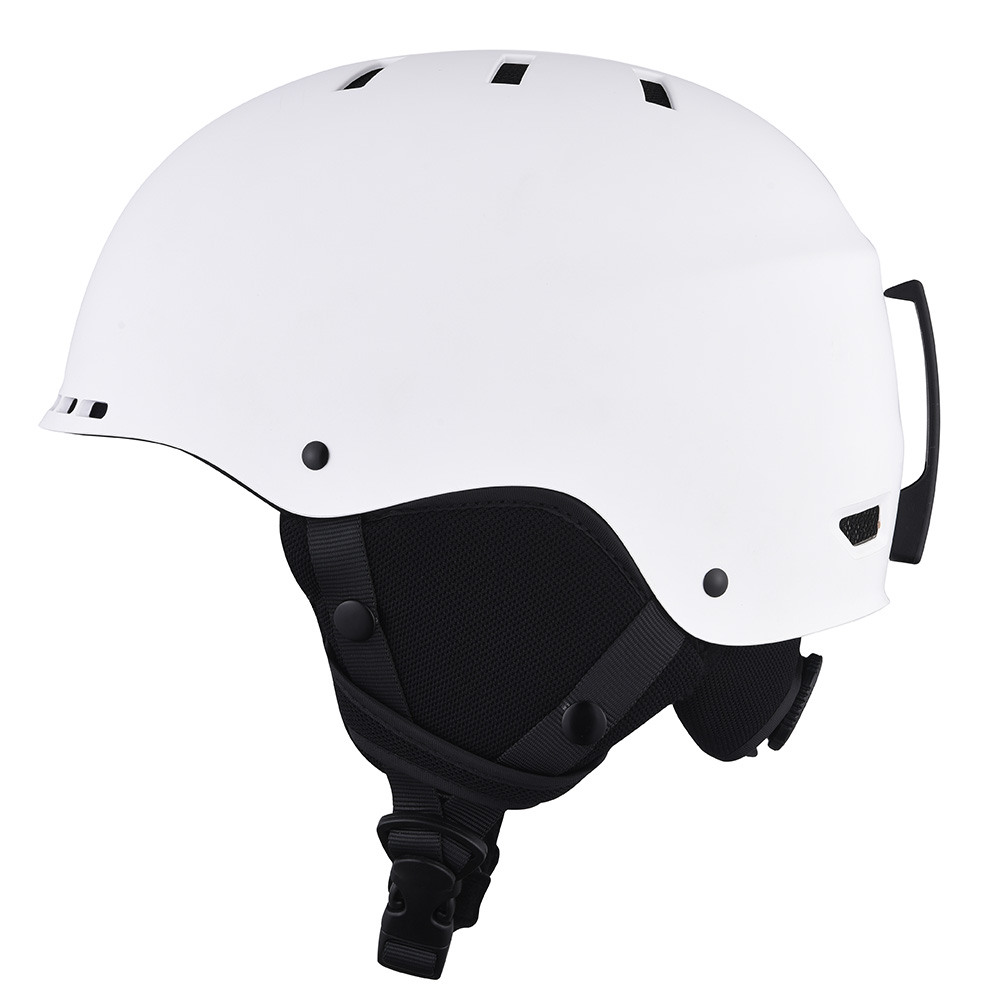 Equipo de deportes al aire libre aprobado por CE, casco de esquí, equipo de esquí, casco de Snowboard, blanco