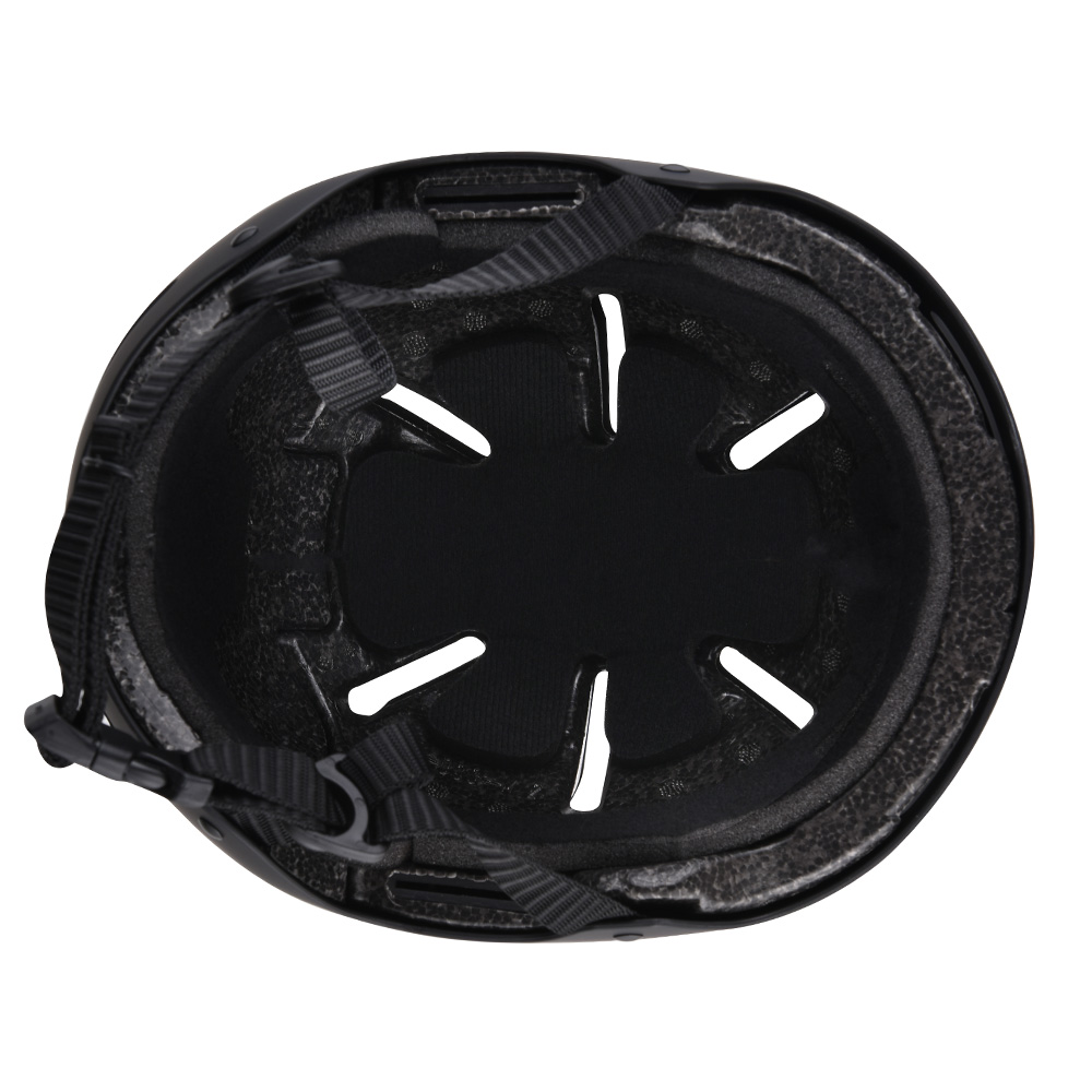 Casco de seguridad para patinaje sobre ruedas para niños/cumple con los estándares/Jiangmen Shengtao Negro
