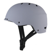 CE/CPSC Skate Safety ABS Skateboard bicicleta patinaje casco gris