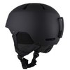 Cascos de snowboard para deportes de nieve para adolescentes y adultos y casco de esquí al aire libre negro